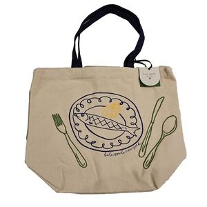 Kate Spade New York X Target Fish‎ Embroidered Canvas Tote Bag New With Tags